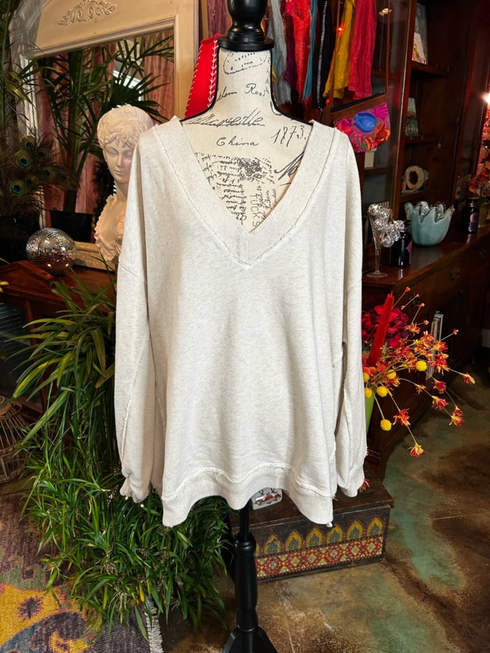 Aerie American Eagle Women's Oversized Slouchy Sweatshirt XXL